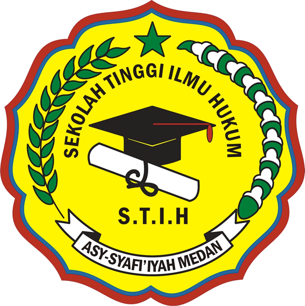 logo Sekolah Tinggi Ilmu Hukum Asy-Syafi iyah Medan