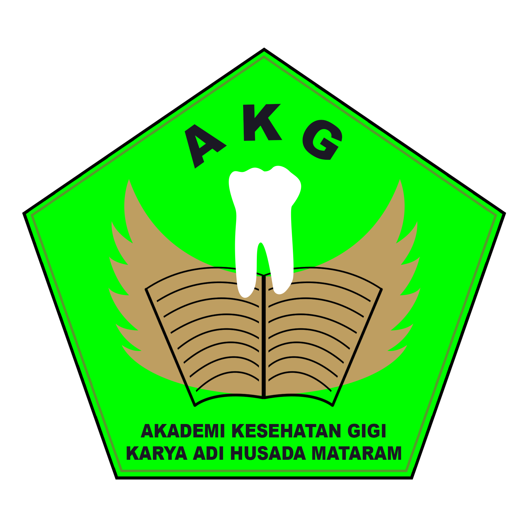 logo Akademi Kesehatan Gigi Karya Adi Husada Mataram