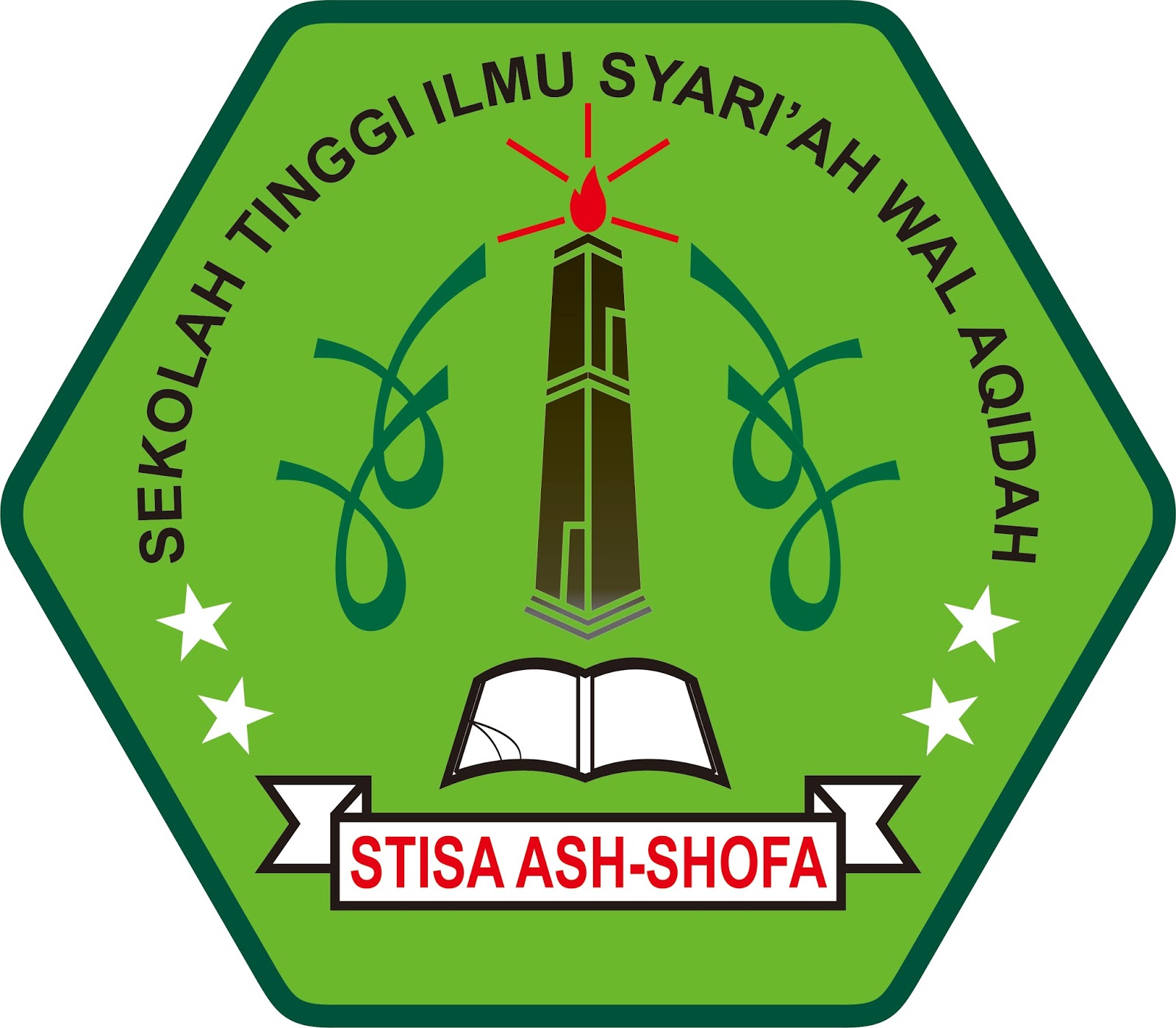 logo Sekolah Tinggi Ilmu Syariah Wal Aqidah Ash-Shofa Manonjaya