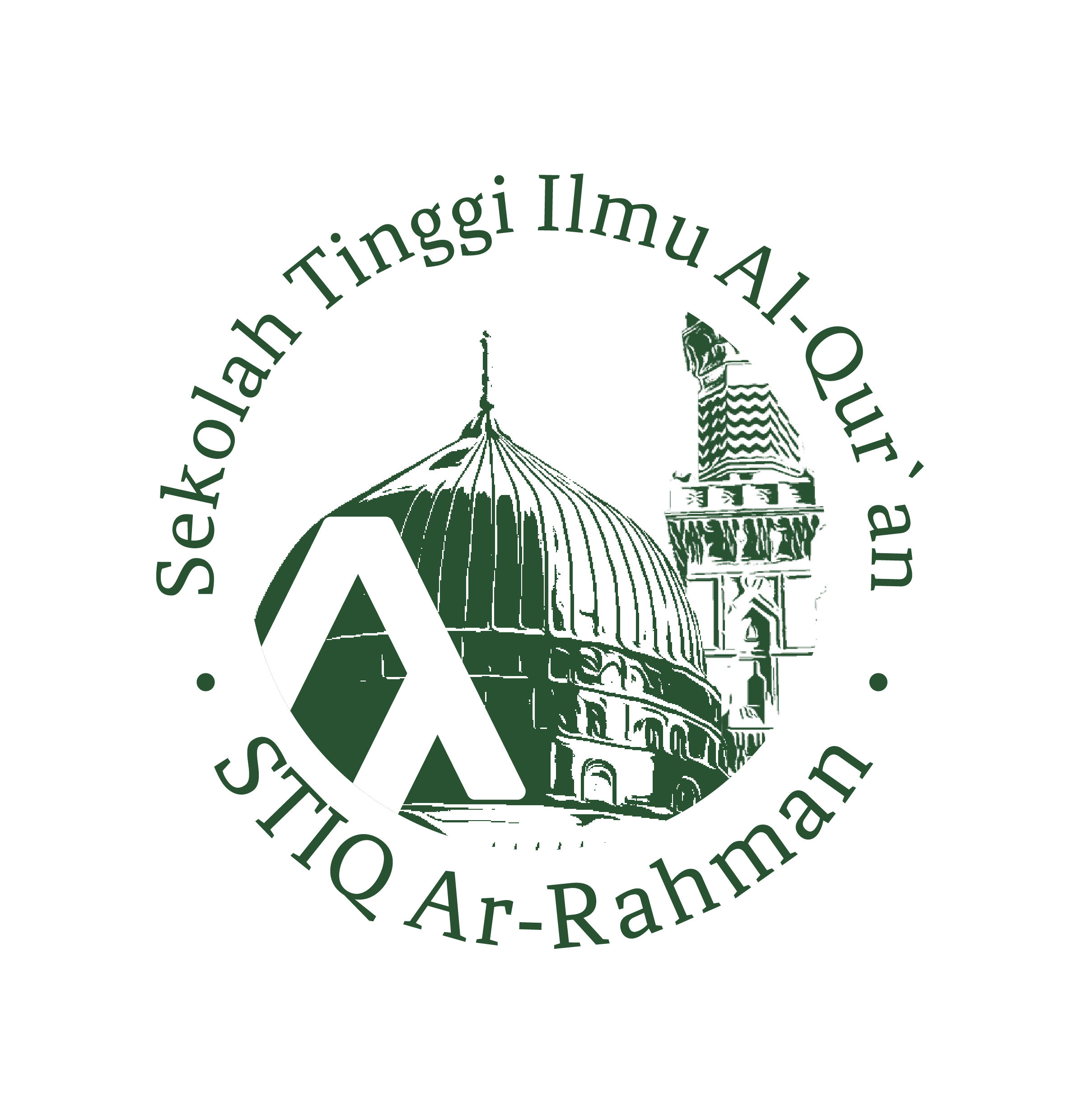 logo Sekolah Tinggi Ilmu Al Qur'an Ar-Rahman 