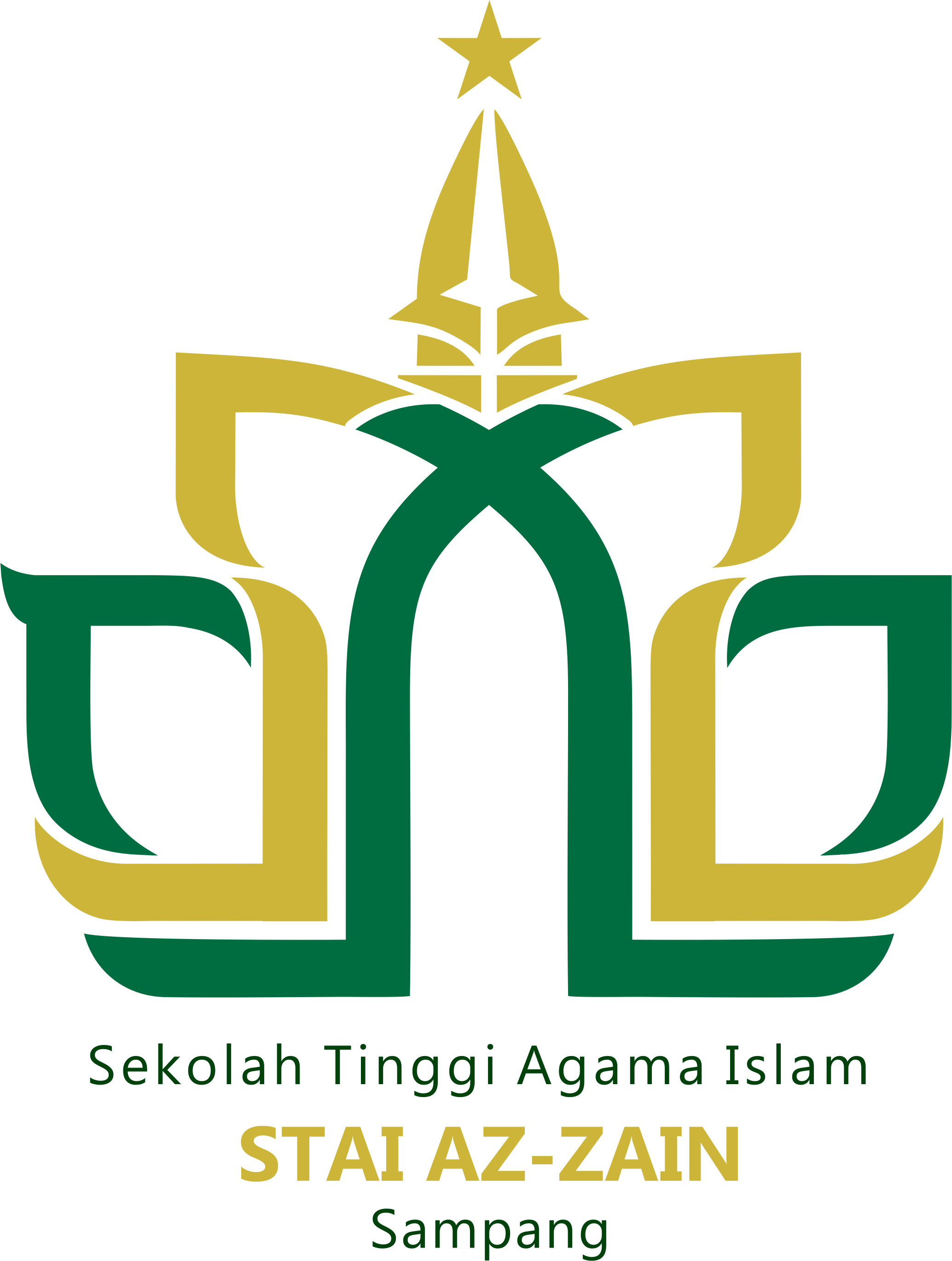 logo Sekolah Tinggi Agama Islam Az-Zain Sampang 