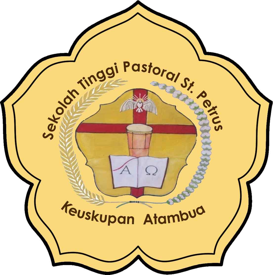 logo Sekolah Tinggi Pastoral St. Petrus Keuskupan Atambua