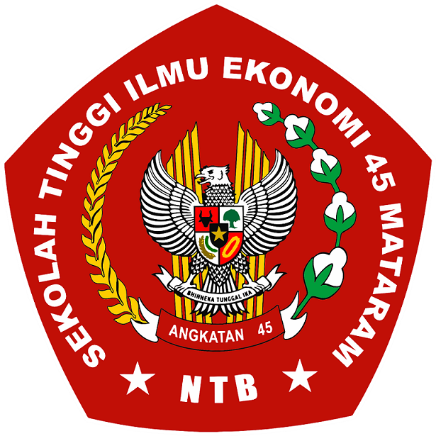 logo Sekolah Tinggi Ilmu Ekonomi 45 Mataram